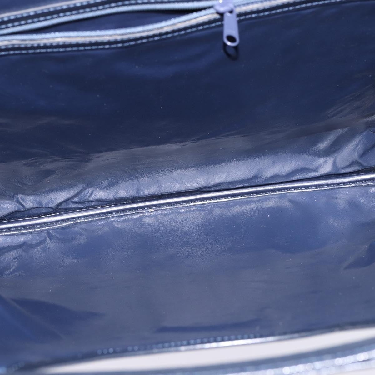 Celine C Sulky Handbag Canvas, NAVY, CANVAS, Handbag