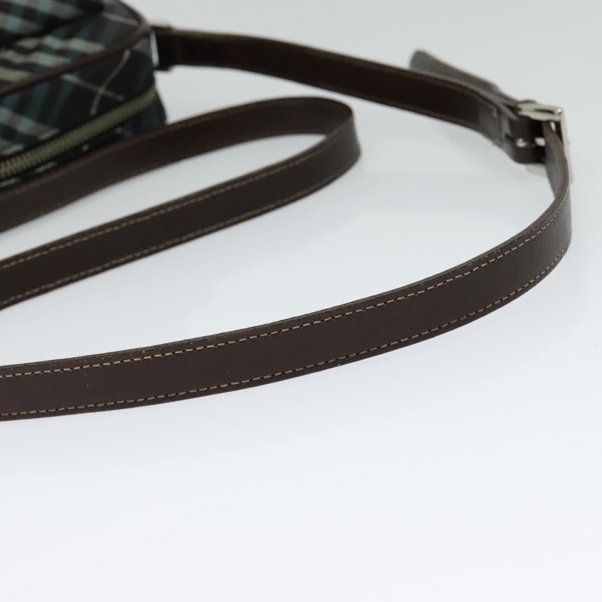 Burberry Nova Check Blue Label Nylon, BROWN, NYLON, Shoulder bag
