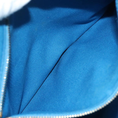 Prada Canapa Convertible Tote Canvas, BLUE, CANVAS, Tote bag