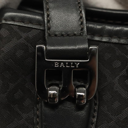 Bally Vintage Shoulder Bag Nylon, Black, Nylon, Shoulder Bag
