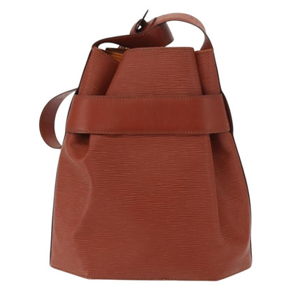 Louis Vuitton Vintage Sac d'Epaule Handbag Epi Leather, BROWN, LEATHER, Shoulder bag