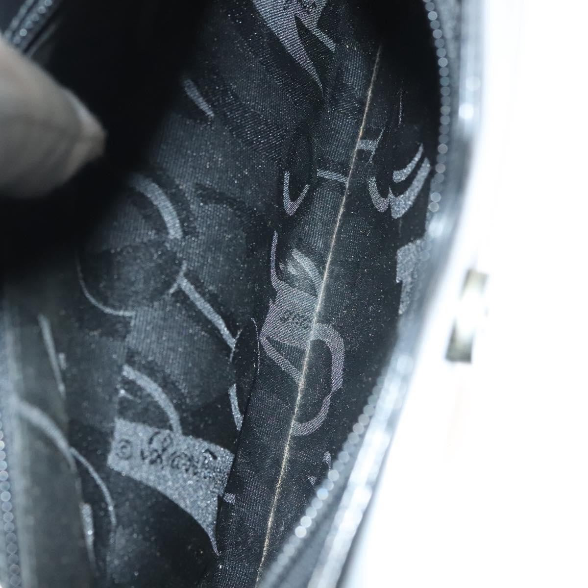 Salvatore Ferragamo Gancini Shoulder Bag Leather, BLACK, LEATHER, Shoulder bag