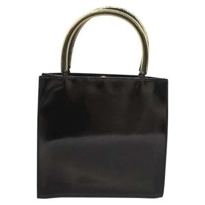 Salvatore Ferragamo Shopper Tote Patent Leather, BLACK, PATENT_LEATHER, Tote bag