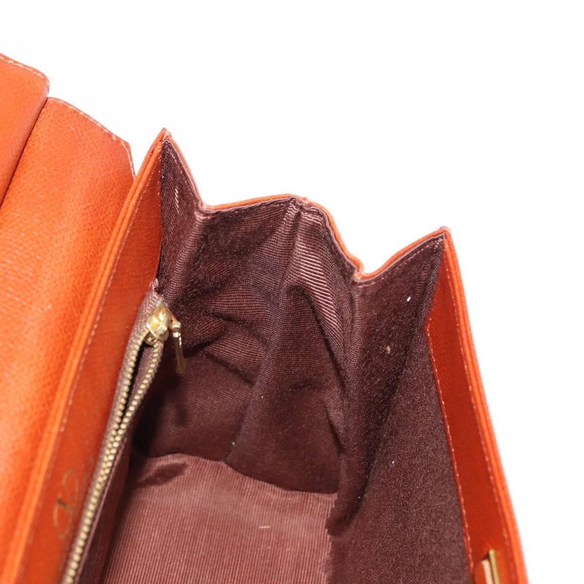 Valentino Garavani Vintage Handbag Leather, BROWN, LEATHER, Handbag