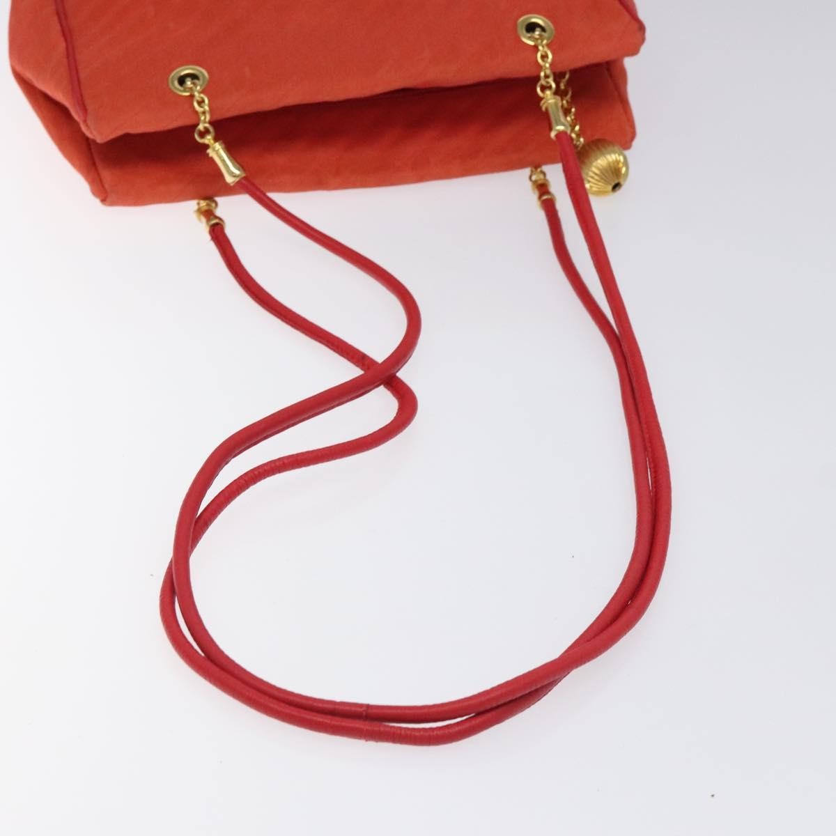 Bally Vintage Shoulder Bag Nylon, ORANGE, NYLON, Shoulder bag