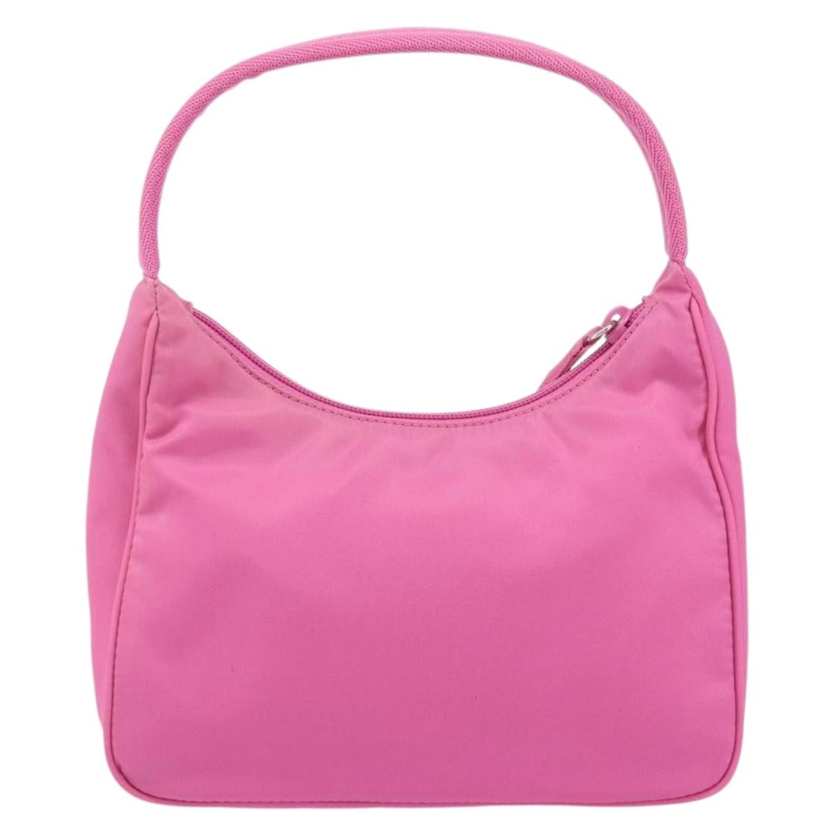 Prada Hobo Tessuto, PINK, NYLON, Handbag