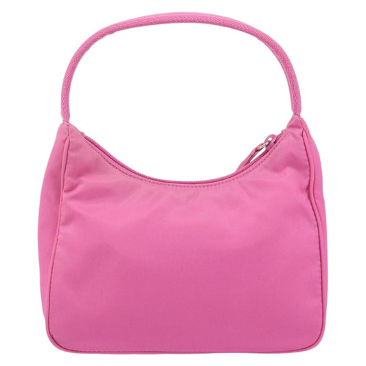 Prada Hobo Tessuto, PINK, NYLON, Handbag