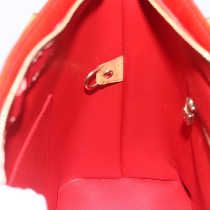 Louis Vuitton Houston Handbag Monogram Vernis, RED, PATENT_LEATHER, Handbag