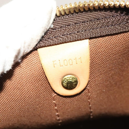 Louis Vuitton Keepall Bag Monogram Canvas, BROWN, CANVAS, Travel bag
