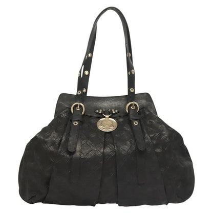 Versace Medusa Tote Leather, BLACK, LEATHER, Tote bag