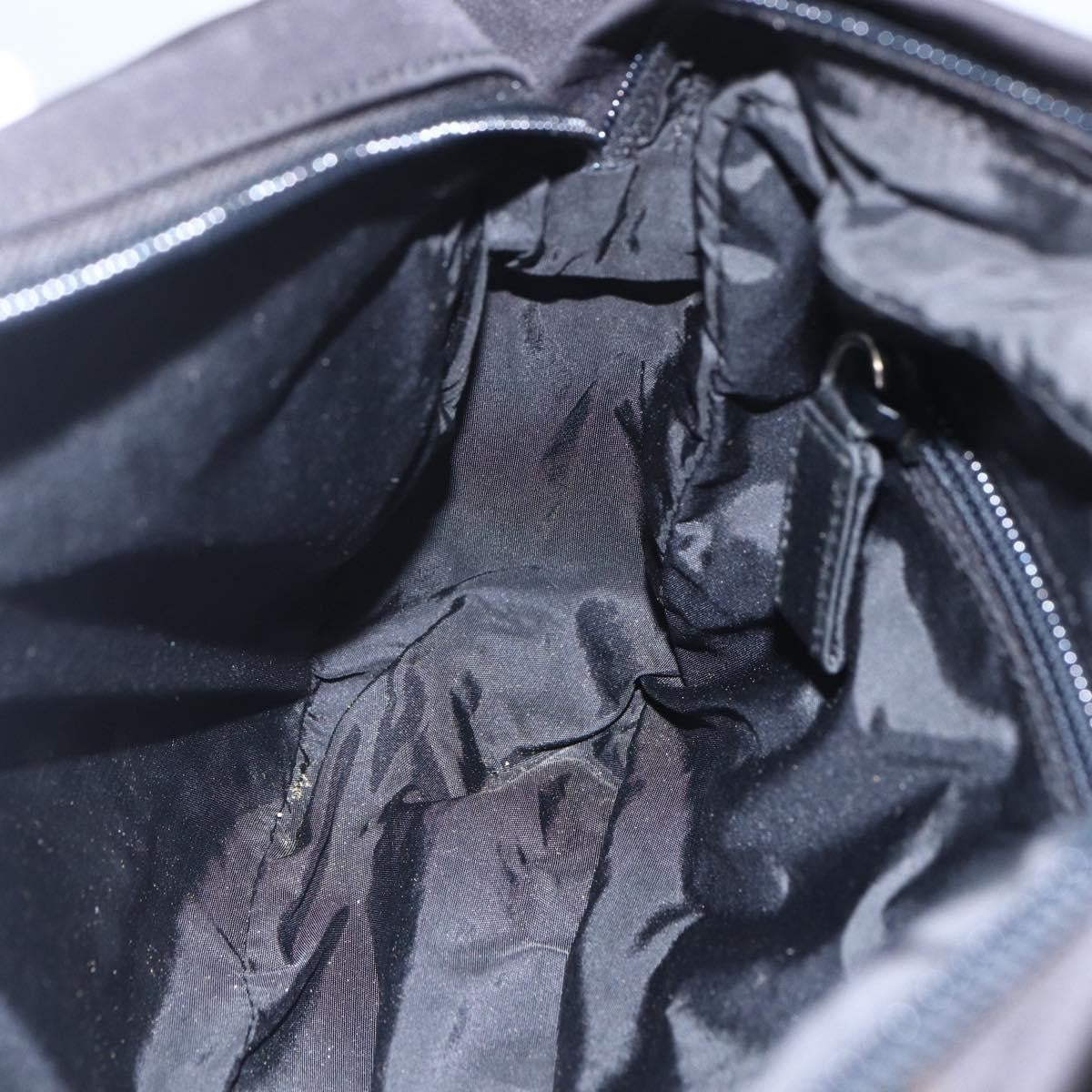 Prada Sport Zip Shoulder Bag Nylon, BLACK, NYLON, Shoulder bag