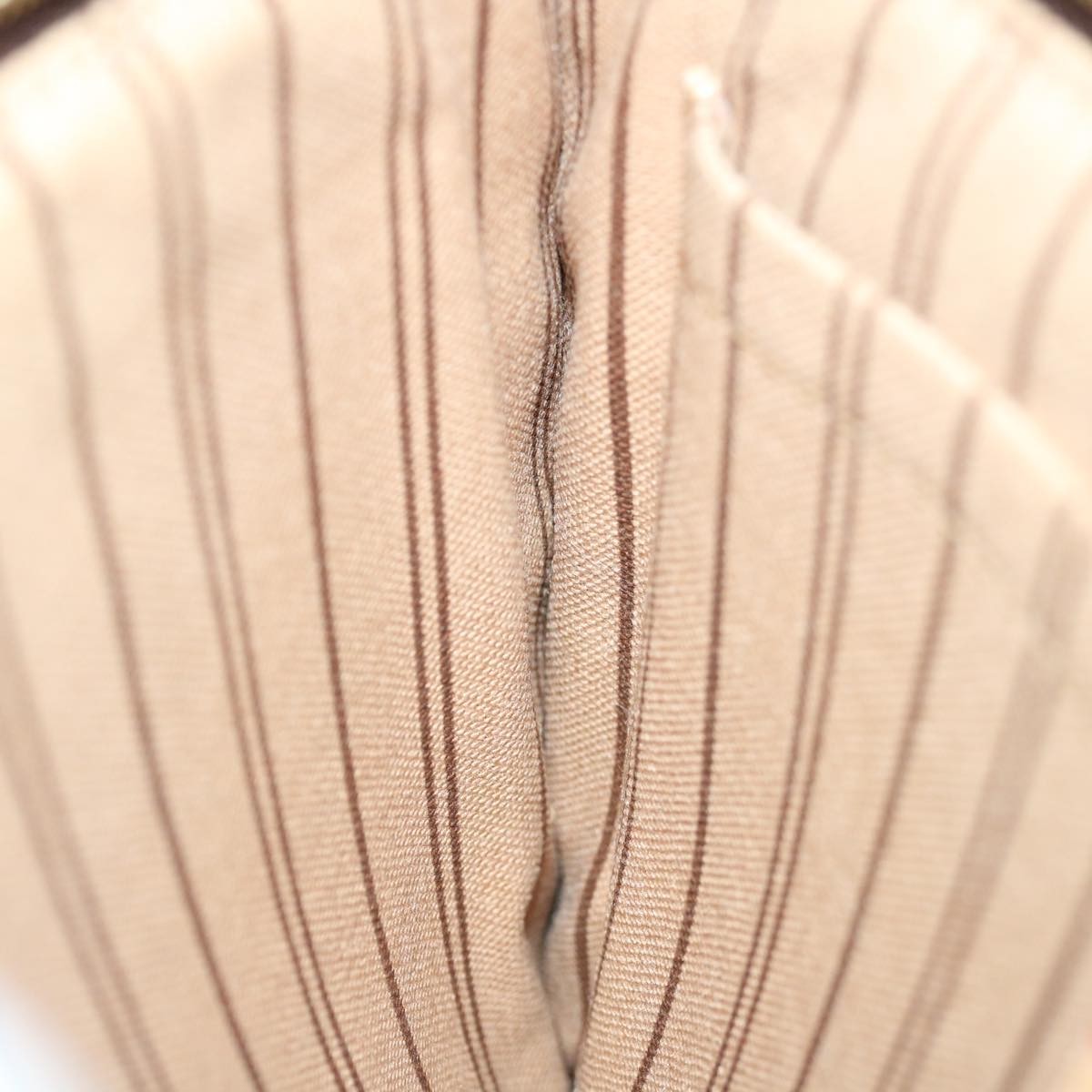 Louis Vuitton Neverfull Pochette Monogram Canvas, BROWN, CANVAS, Clutche & pouche