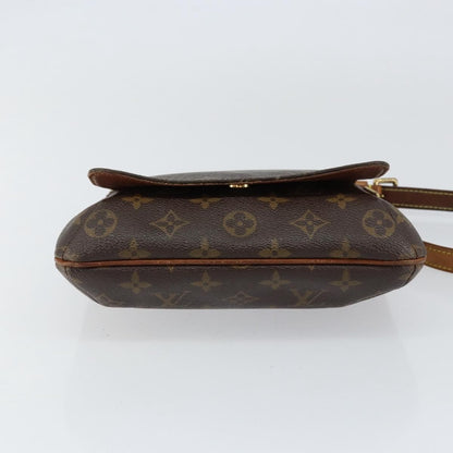 Louis Vuitton Musette Salsa Handbag Monogram Canvas, BROWN, CANVAS, Shoulder bag