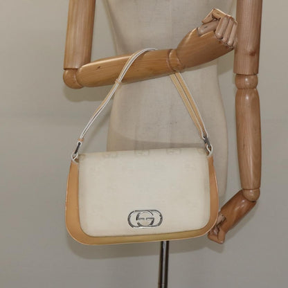 Gucci GG Canvas Bag Canvas, BEIGE, CANVAS, Shoulder bag