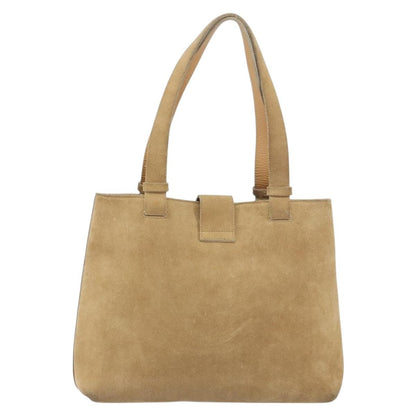 Gucci Vintage Handbag Suede, BEIGE, SUEDE, Handbag