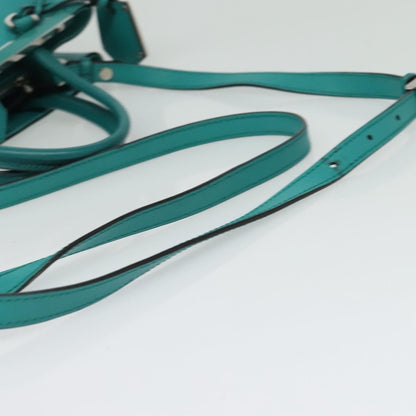 Fendi 2Jours Bag Leather, GREEN, LEATHER, Handbag