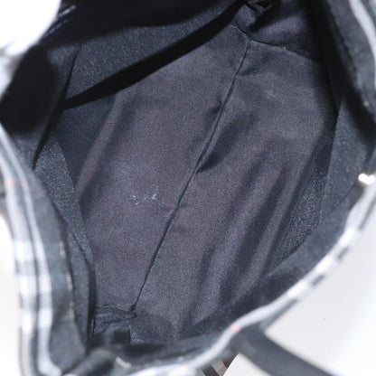 Burberry Nova Check Tote Nylon, BLACK, NYLON, Handbag