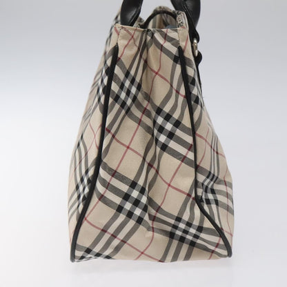 Burberry Nova Check Tote Nylon, BEIGE, NYLON, Tote bag