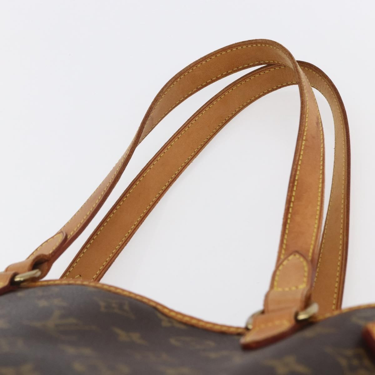 Louis Vuitton Batignolles Handbag Monogram Canvas, BROWN, CANVAS, Tote bag