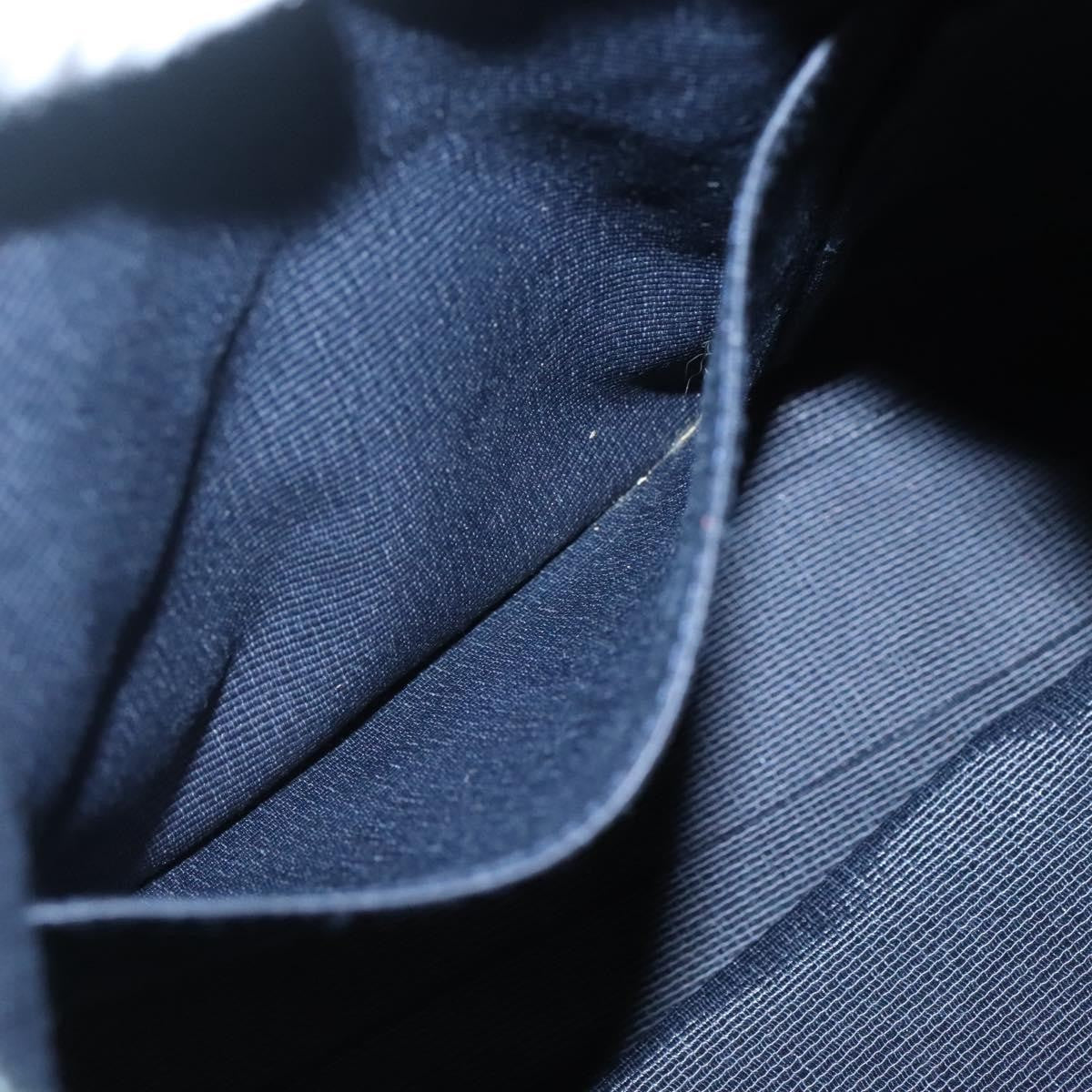 Salvatore Ferragamo Gancini Shoulder Bag Canvas, BLUE, CANVAS, Shoulder bag