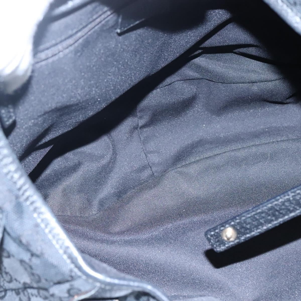 Gucci Abbey Shoulder Bag GG Canvas, BLACK, CANVAS, Shoulder bag