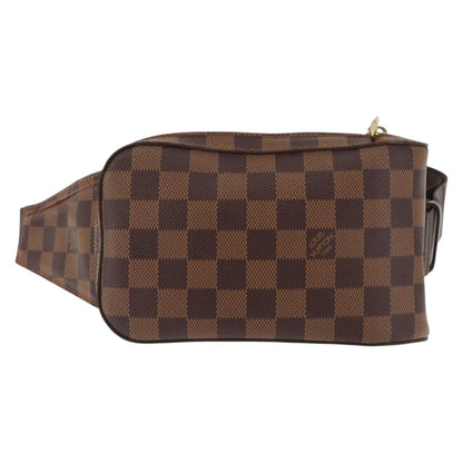 Louis Vuitton Geronimos Waist Bag Damier, BROWN, CANVAS, Shoulder bag