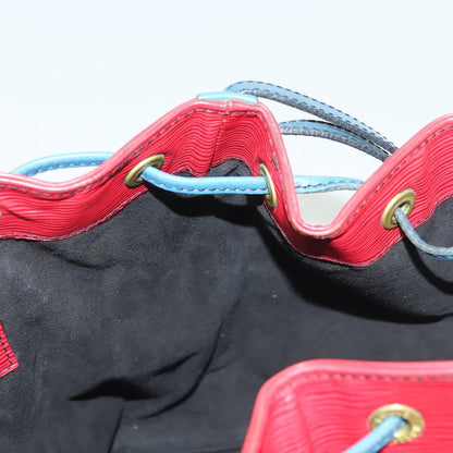 Louis Vuitton Petit Noe Handbag Epi Leather, RED, LEATHER, Shoulder bag