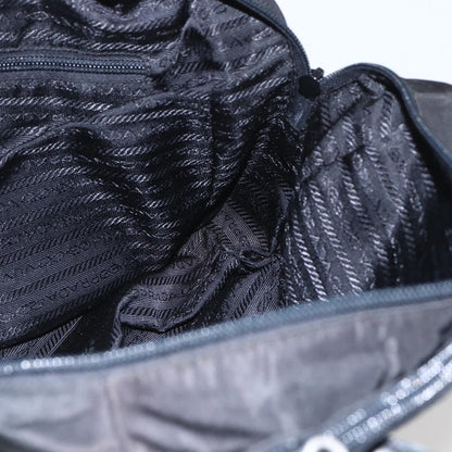 Prada Vintage Shoulder Bag Tessuto, BLACK, NYLON, Shoulder bag