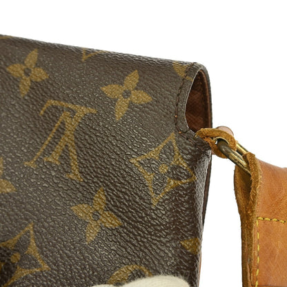 Louis Vuitton Musette Handbag Monogram Canvas, BROWN, CANVAS, Shoulder bag