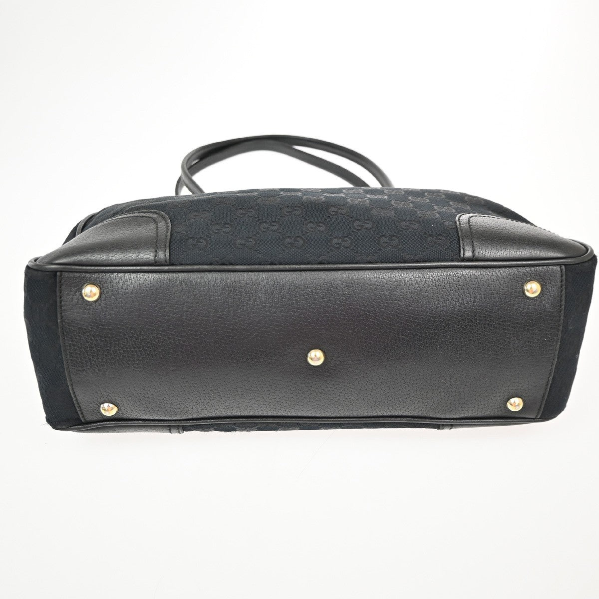 Gucci Princy Tote GG Canvas, BLACK, CANVAS, Tote bag