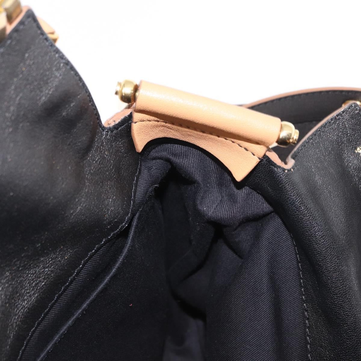 Chloe Vanessa Shoulder Bag Leather, BROWN, LEATHER, Shoulder bag