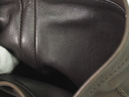 Hermes Toudou Messenger Bag Leather, BROWN, LEATHER, Crossbody bag