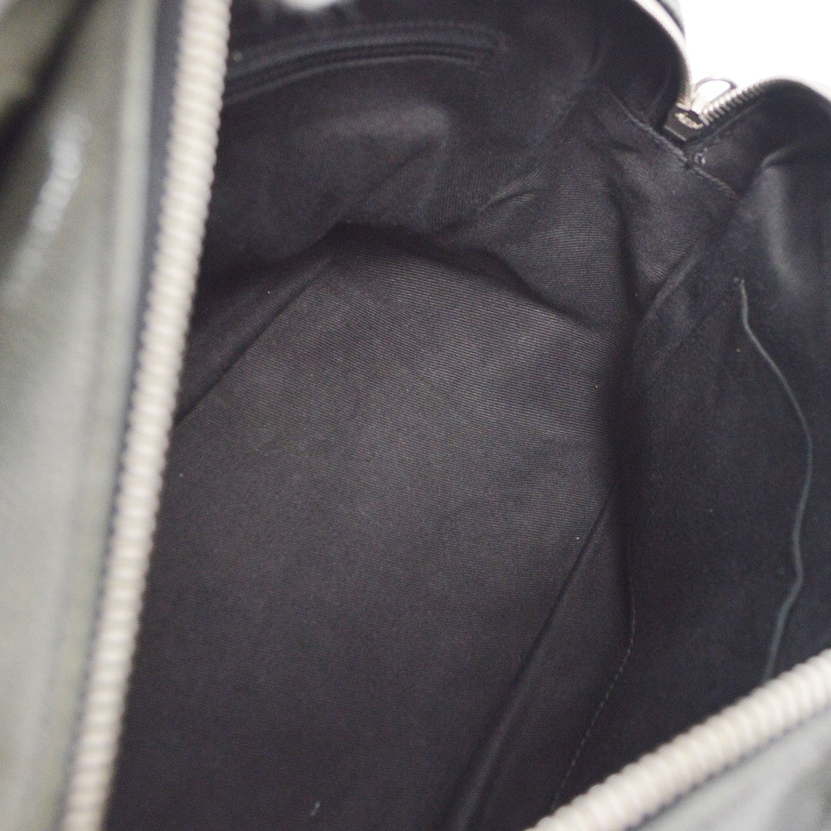 Chanel Outdoor Ligne Tote Quilted Caviar, GRAY, LEATHER, Tote bag