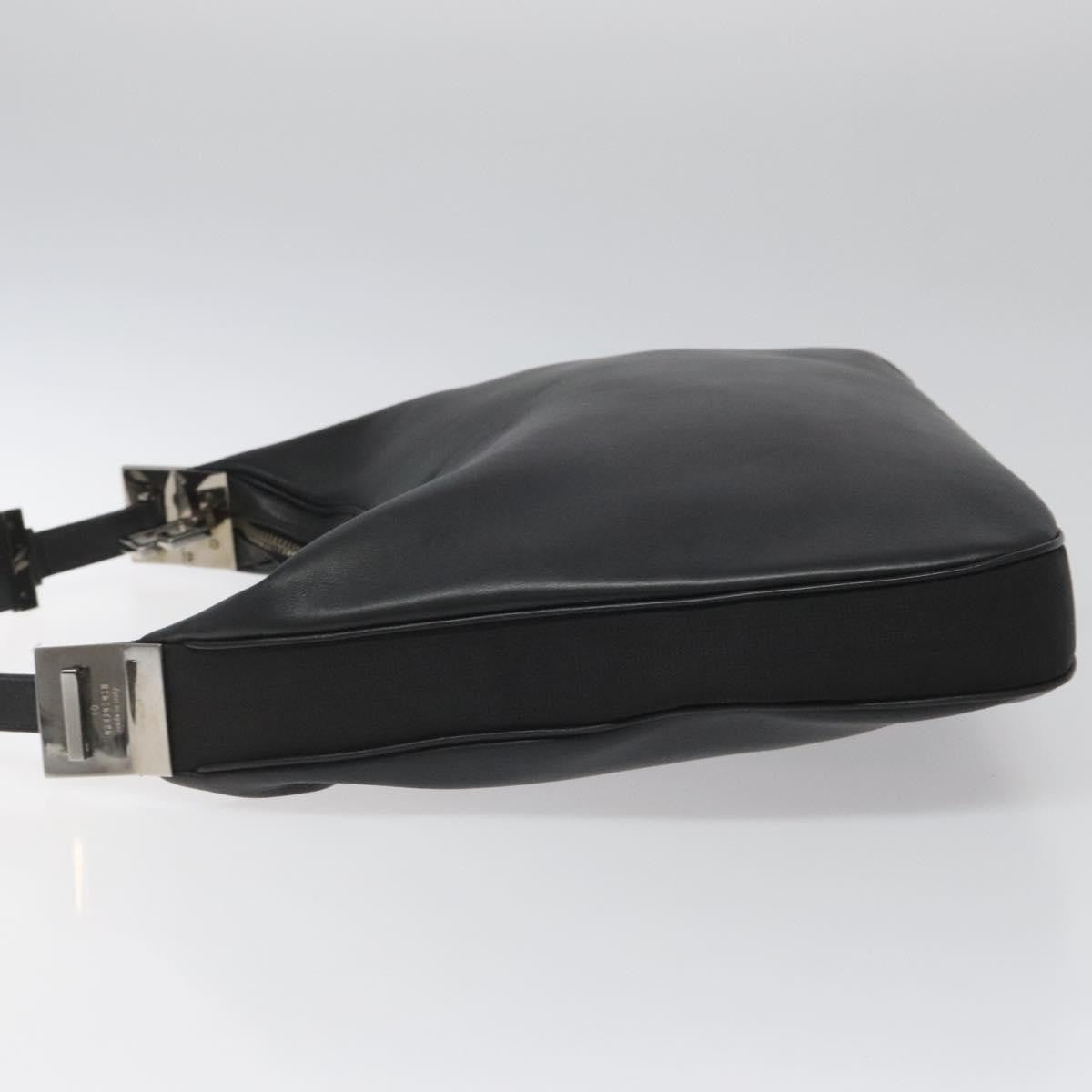 Gucci Vintage Shoulder Bag Leather, BLACK, LEATHER, Shoulder bag