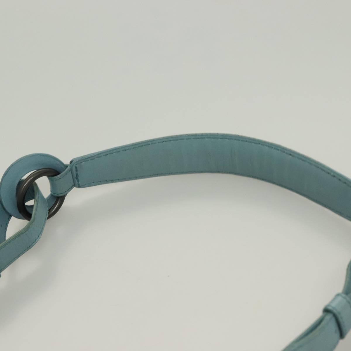 Bottega Veneta Shoulder Bag Leather, BLUE, LEATHER, Shoulder bag