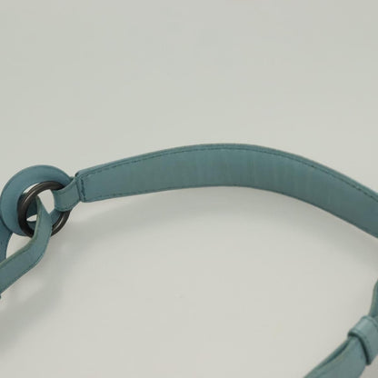 Bottega Veneta Shoulder Bag Leather, BLUE, LEATHER, Shoulder bag