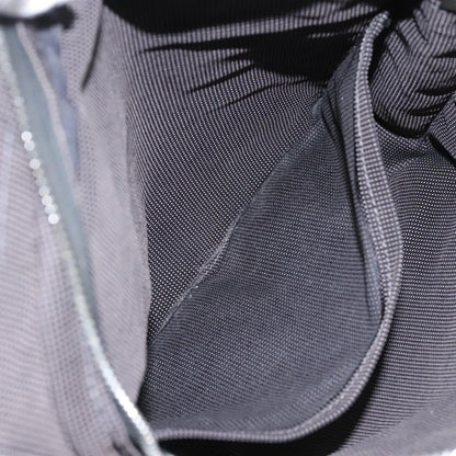 Hermes Herline Backpack Canvas, GRAY, CANVAS, Backpack