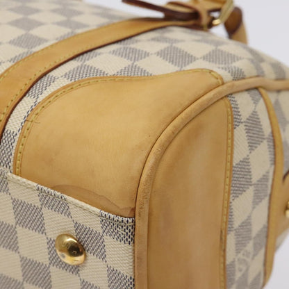 Louis Vuitton Berkeley Handbag Damier, BEIGE, CANVAS, Handbag