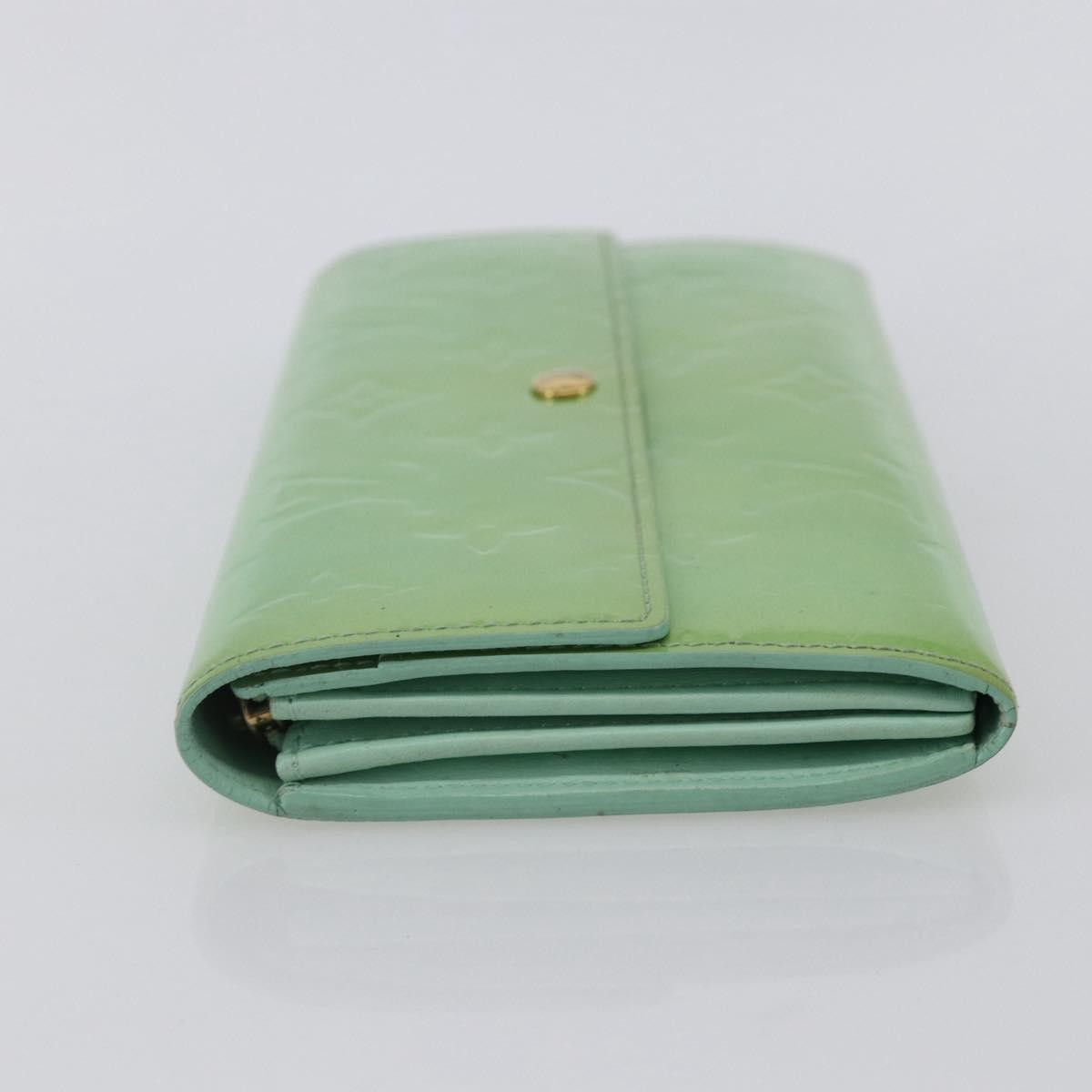 Louis Vuitton Vintage Sarah Wallet Patent leather, GREEN, PATENT_LEATHER, Wallets