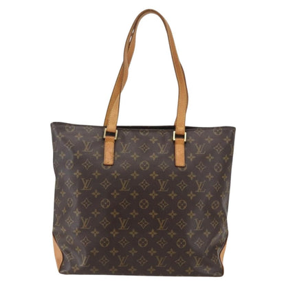 Louis Vuitton Cabas Mezzo Monogram Canvas, BROWN, CANVAS, Tote bag