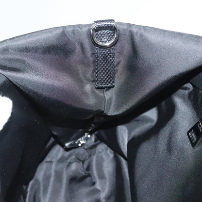 Prada Convertible Double Tote Tessuto, BLACK, NYLON, Handbag