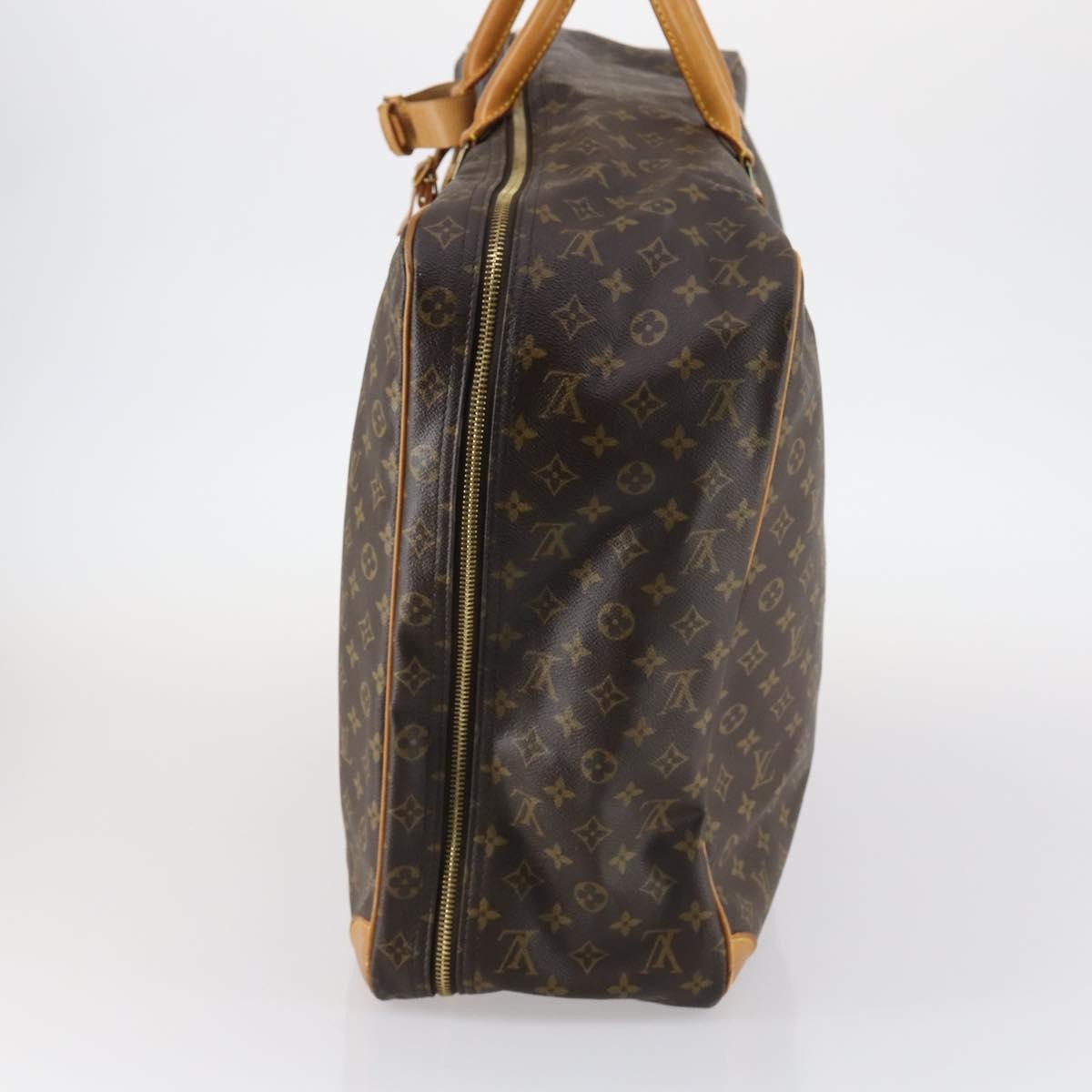 Louis Vuitton Sirius Handbag Monogram Canvas, BROWN, CANVAS, Travel bag