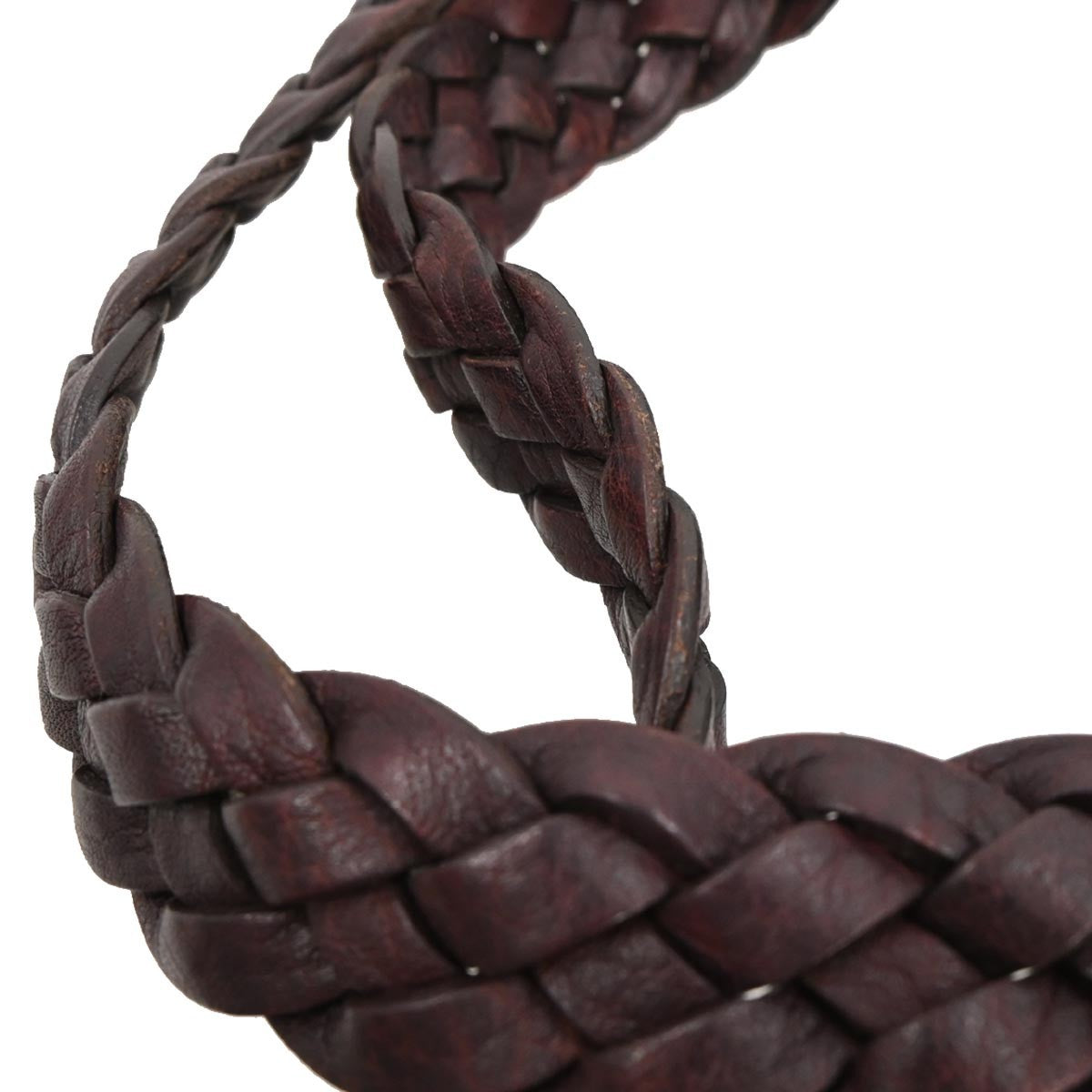 Gucci Vintage Bamboo Handle Bag Leather, BROWN, LEATHER, Tote bag