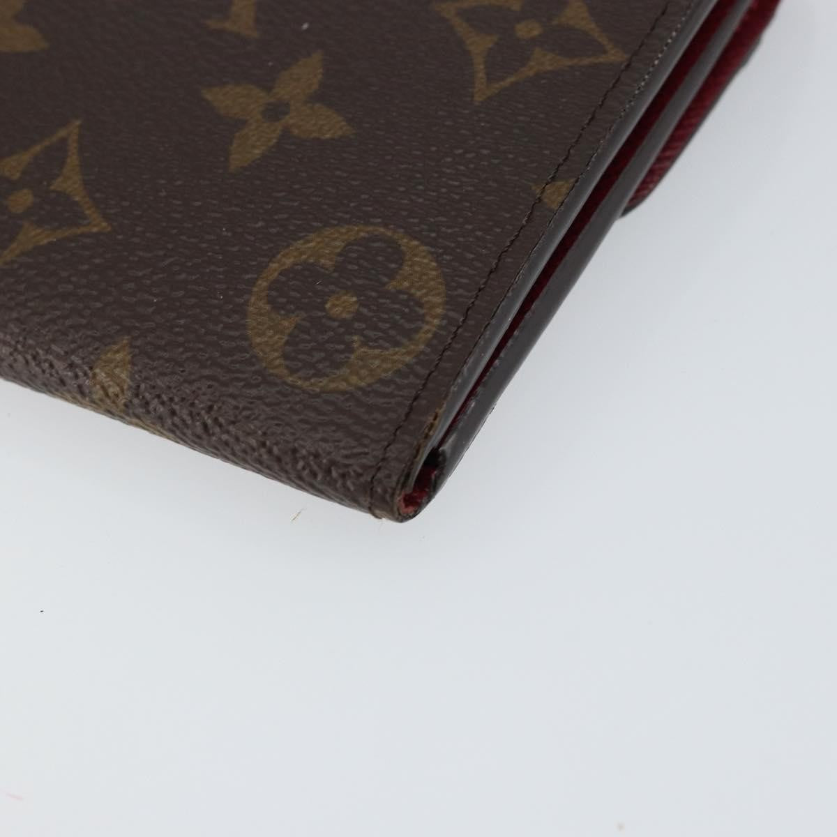 Louis Vuitton Emilie Wallet Monogram Canvas, BROWN, CANVAS, Wallets