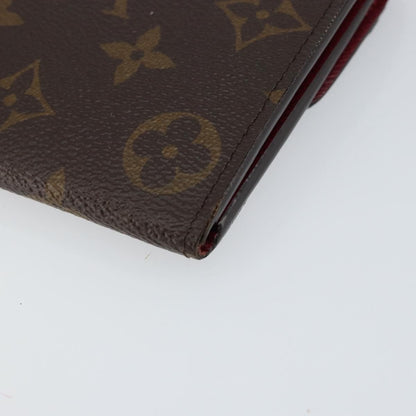 Louis Vuitton Emilie Wallet Monogram Canvas, BROWN, CANVAS, Wallets