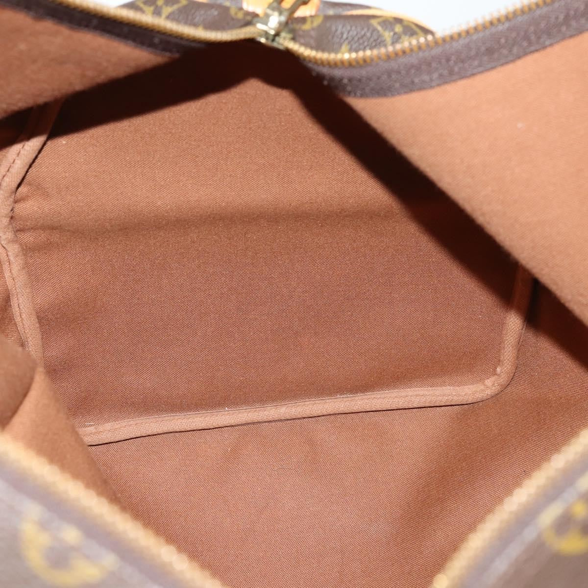 Louis Vuitton Keepall Bag Monogram Canvas, BROWN, CANVAS, Travel bag