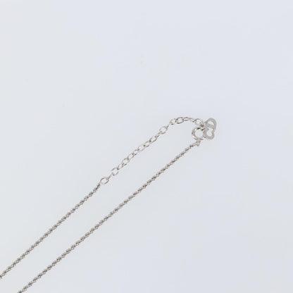 Christian Dior CD Logo necklace Metal, SILVER, METAL, Necklace