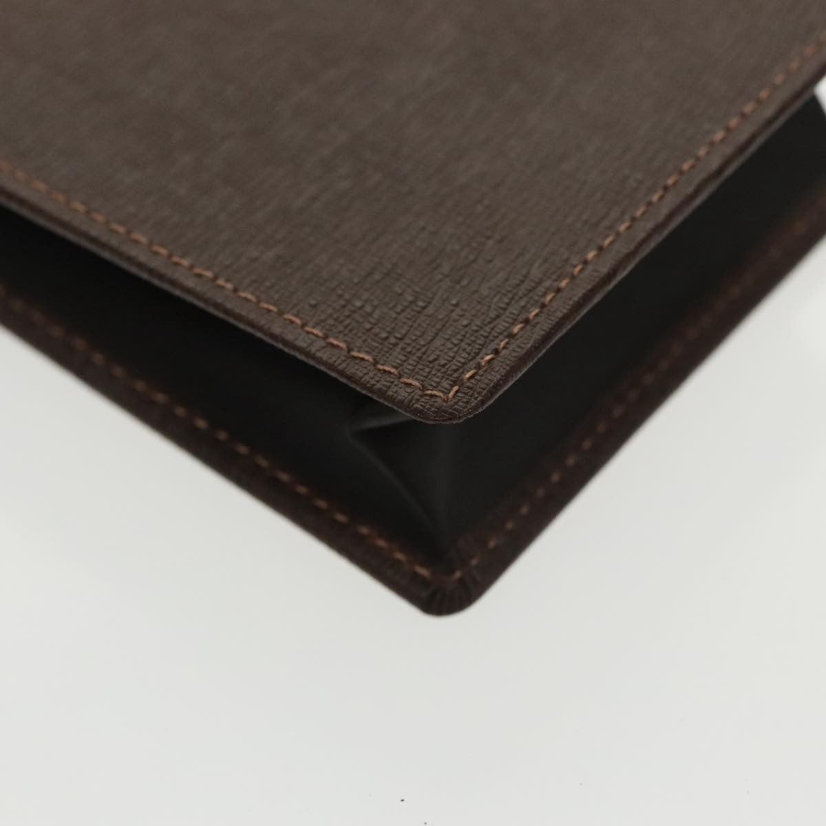 Burberry Vintage Pouch Leather, BROWN, LEATHER, Clutche & pouche