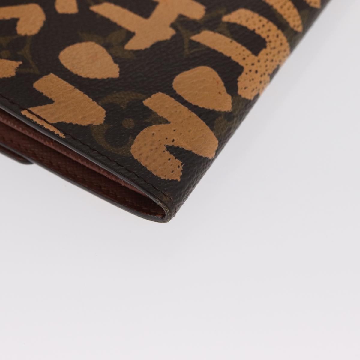 Louis Vuitton Vintage Sarah Wallet Monogram Canvas, ORANGE, CANVAS, Wallets