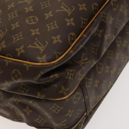 Louis Vuitton Alize Bag Monogram Canvas, BROWN, CANVAS, Travel bag